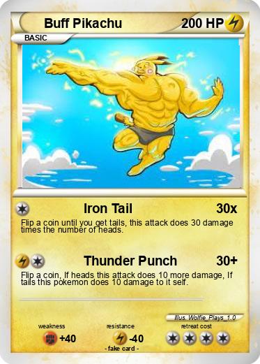 Pokemon Buff Pikachu