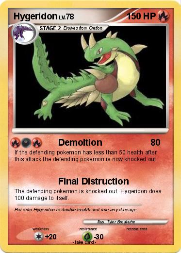 Pokemon Hygeridon