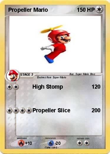 Pokemon Propeller Mario