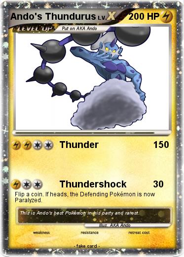 Pokemon Ando's Thundurus