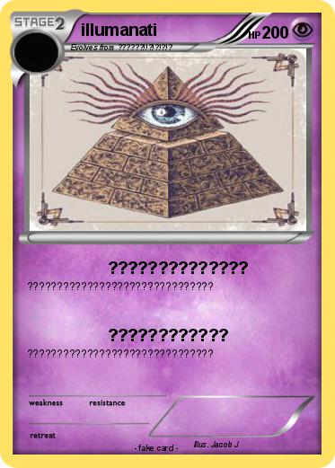 Pokemon illumanati