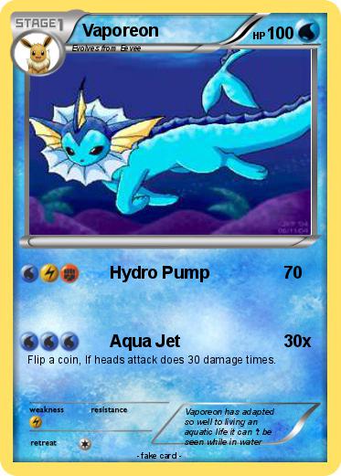 Pokemon Vaporeon