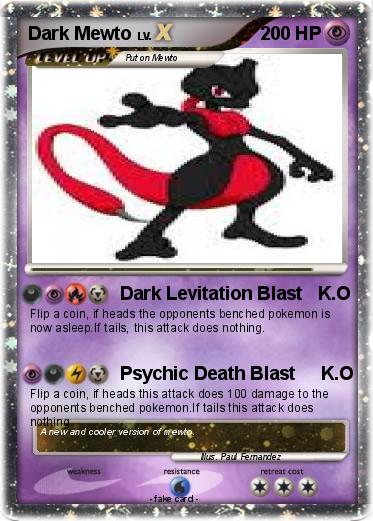 Pokemon Dark Mewto