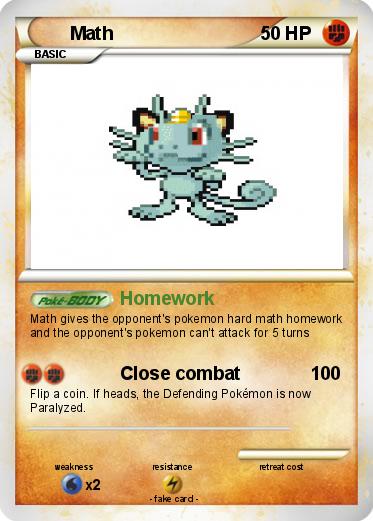 Pokemon Math