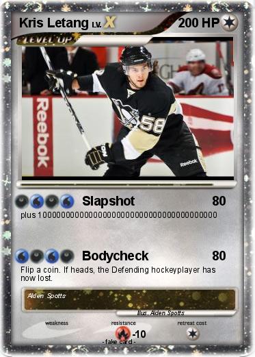 Pokemon Kris Letang