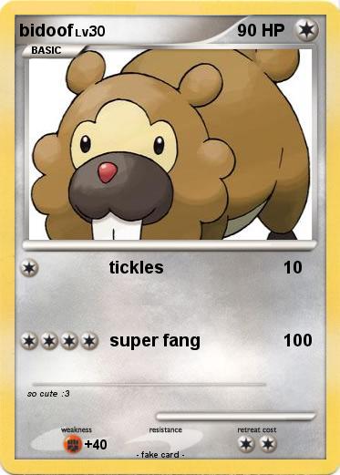Pokemon bidoof