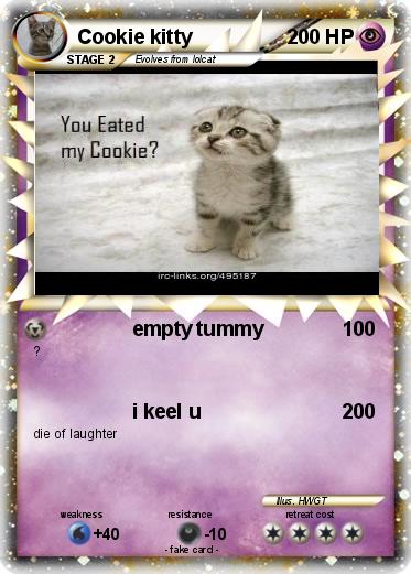 Pokemon Cookie kitty