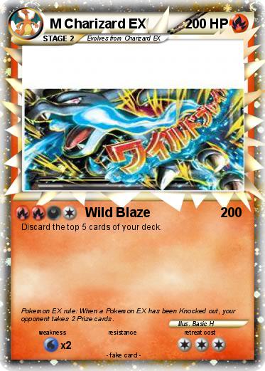 Pokemon M Charizard EX