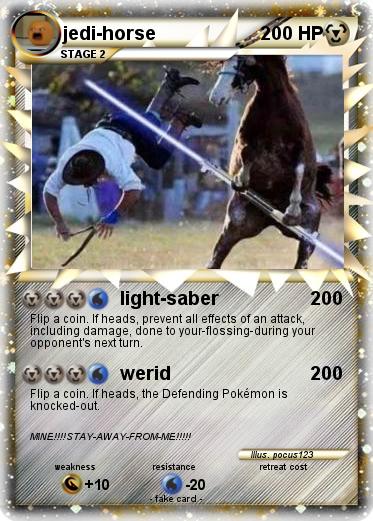 Pokemon jedi-horse