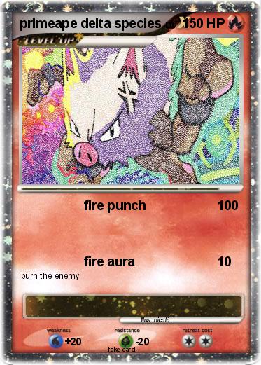 Pokemon primeape delta species