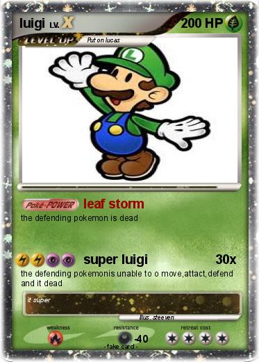 Pokemon luigi