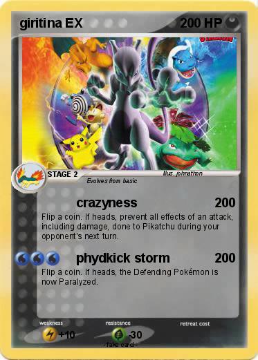 Pokemon giritina EX