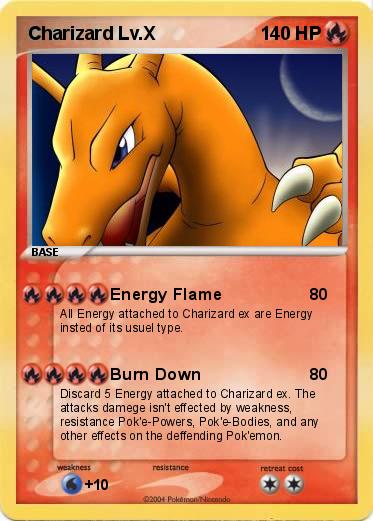 Pokemon Charizard Lv.X