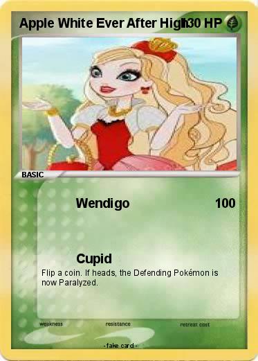 Pokemon Apple White Ever After High