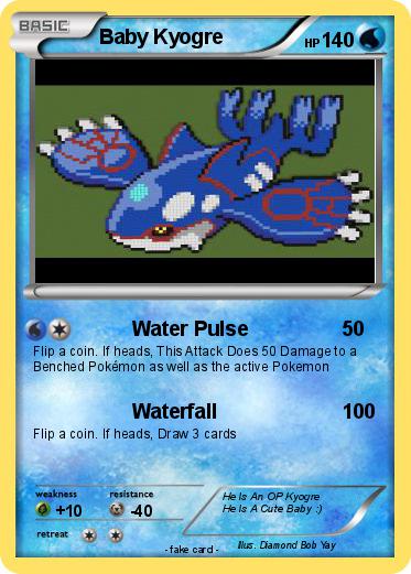 Pokemon Baby Kyogre