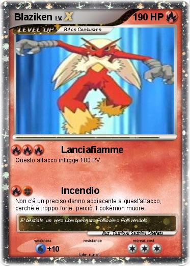 Pokemon Blaziken