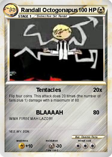 Pokemon Randall Octogonapus