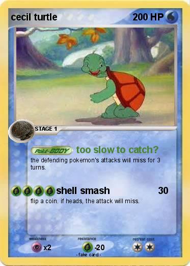 Pokemon cecil turtle