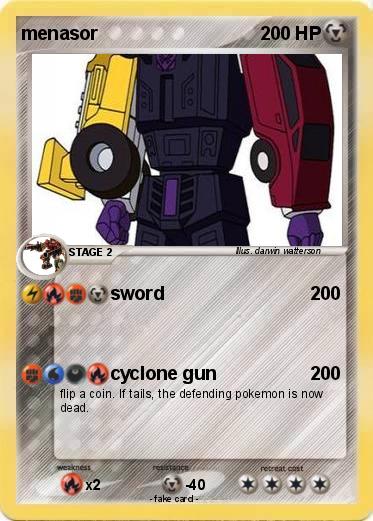 Pokemon menasor