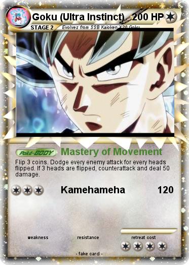 Pokemon Goku (Ultra Instinct)