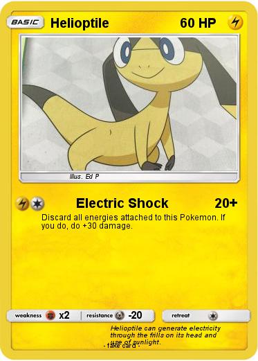 Pokemon Helioptile