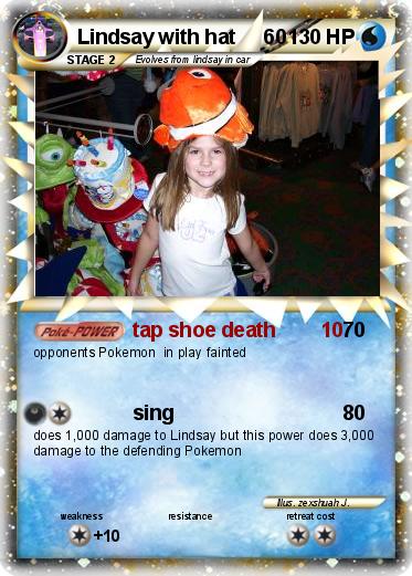 Pokemon Lindsay with hat     60