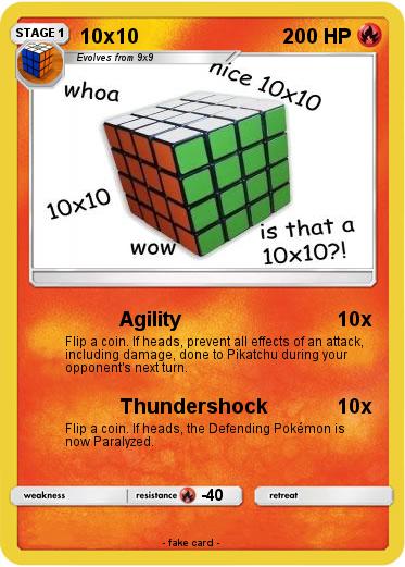 Pokemon 10x10