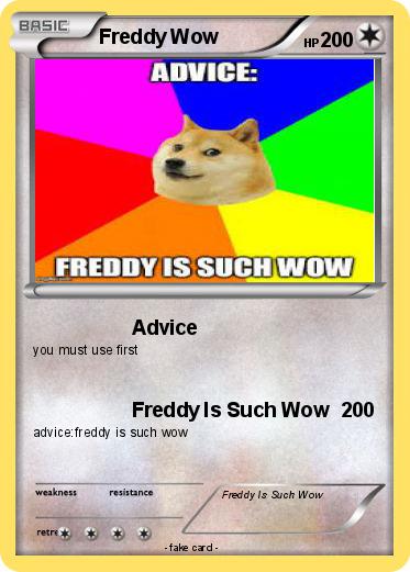 Pokemon Freddy Wow