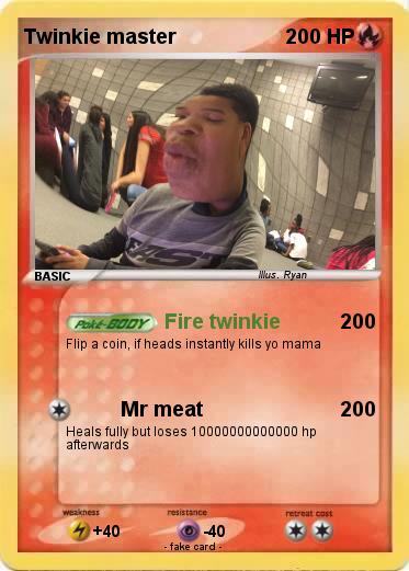 Pokemon Twinkie master
