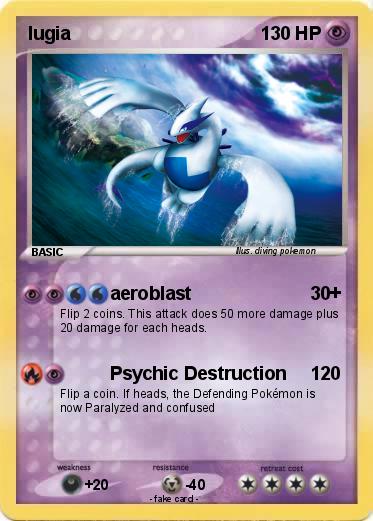 Pokemon lugia