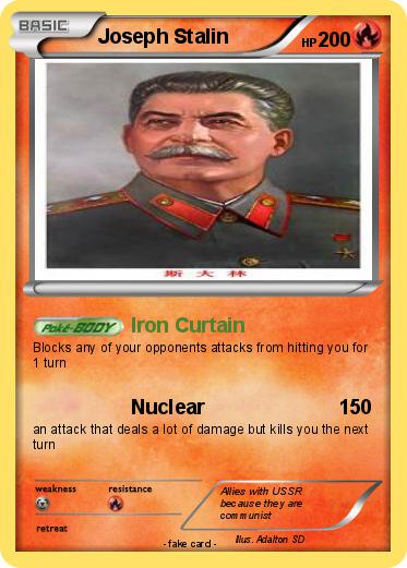 Pokemon Joseph Stalin