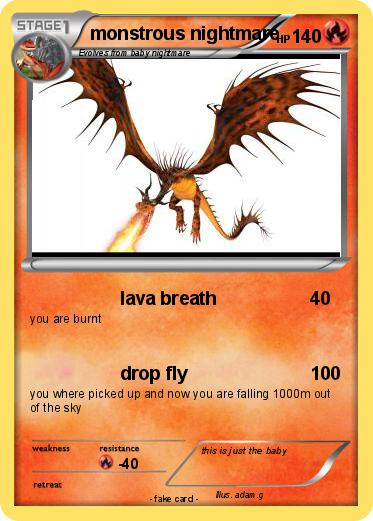 Pokemon monstrous nightmare