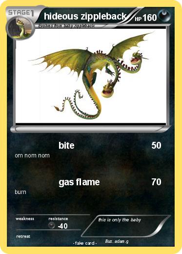 Pokemon hideous zippleback