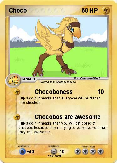 Pokemon Choco