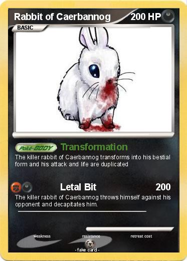 Pokemon Rabbit of Caerbannog