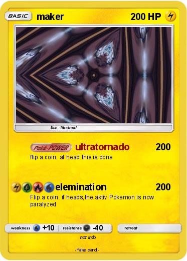 Pokemon maker