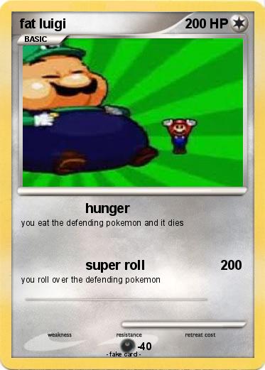 Pokemon fat luigi