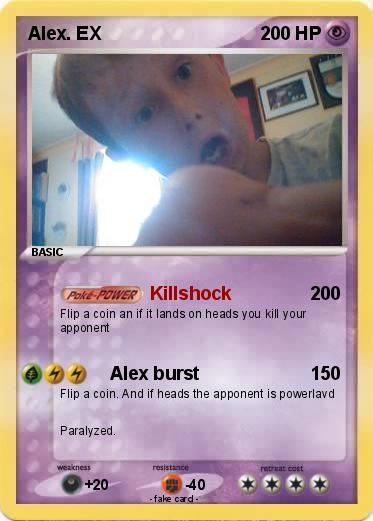 Pokemon Alex. EX