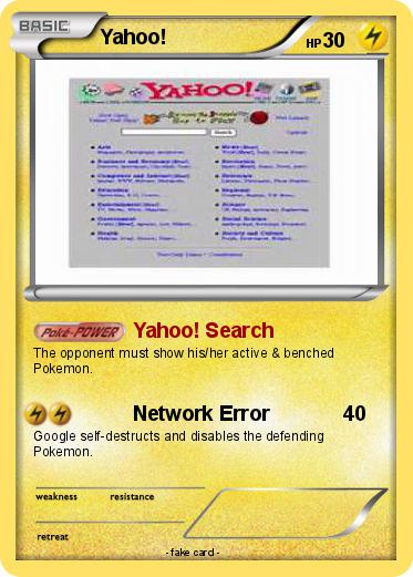 Pokemon Yahoo!
