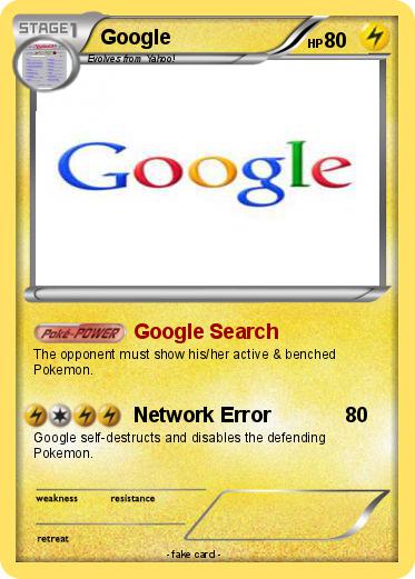 Pokemon Google