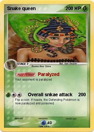 Pokemon Snake queen