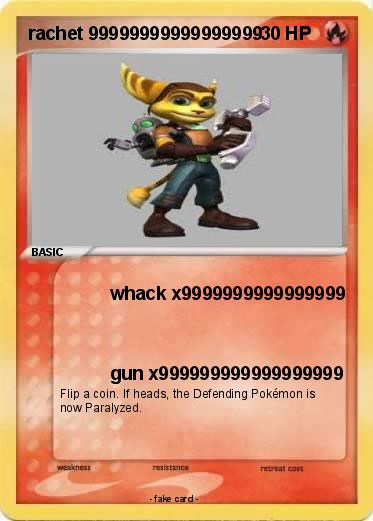 Pokemon rachet 99999999999999999