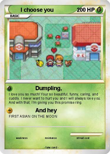 Pokemon I choose you