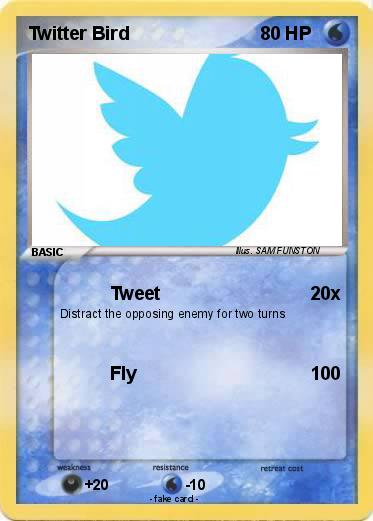 Pokemon Twitter Bird