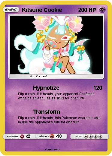 Pokemon Kitsune Cookie