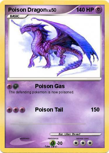 Pokemon Poison Dragon