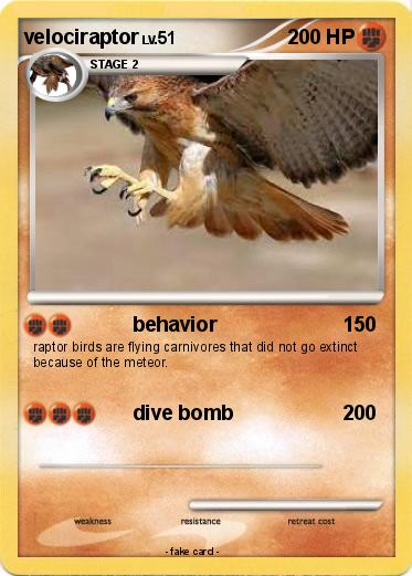 Pokemon velociraptor