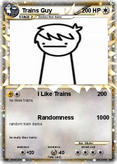 Pokemon Trains Guy