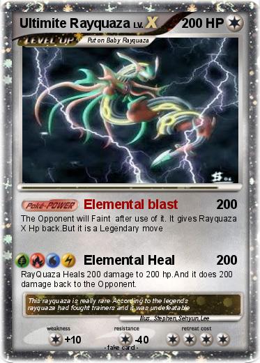 Pokemon Ultimite Rayquaza