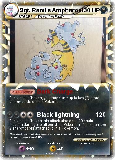 Pokemon Sgt. Rami’s Ampharos